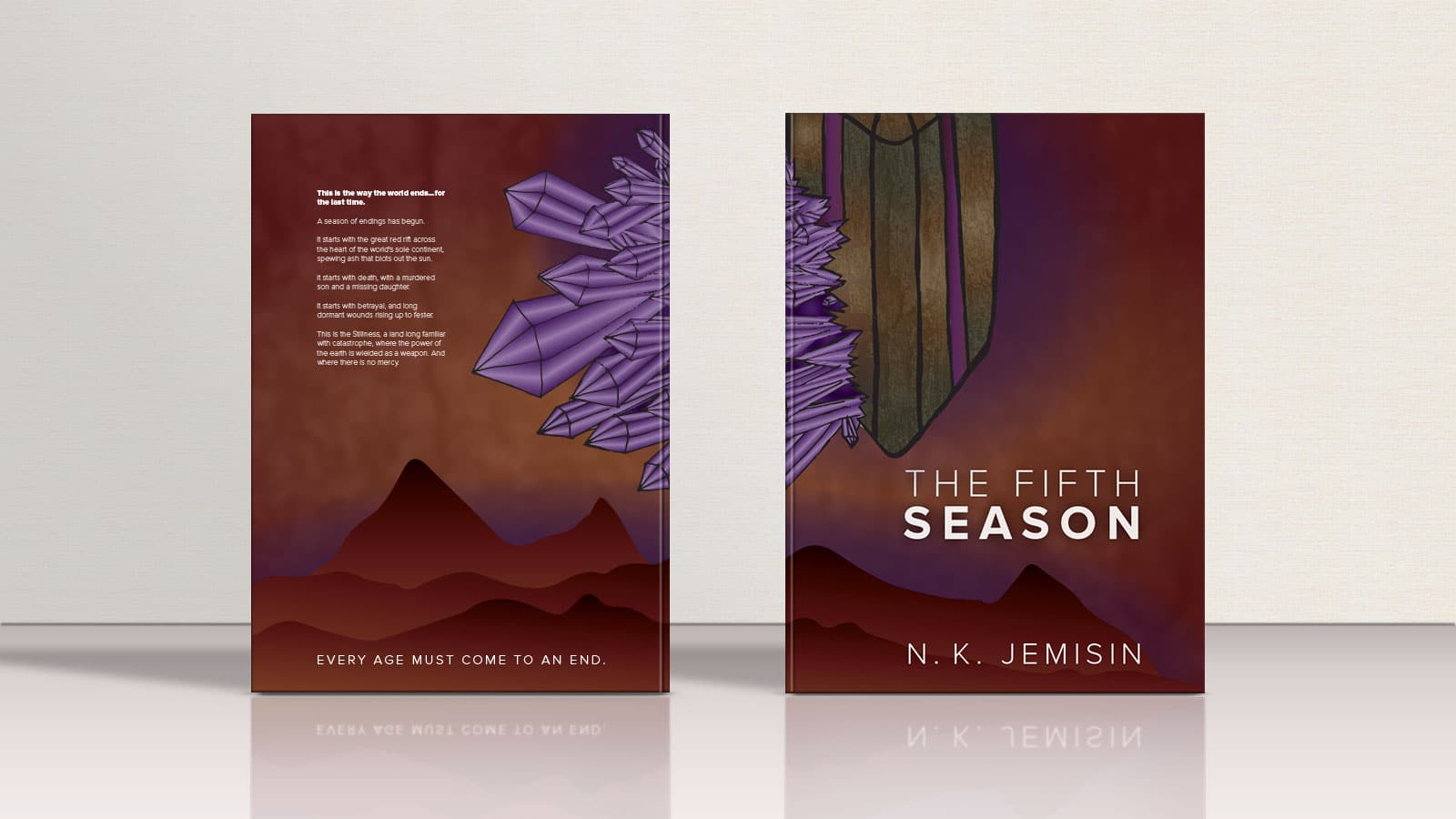 The Fifth Season Book Cover Concept Design by Lilly Luke