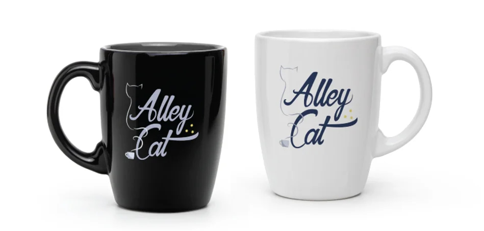 Alley Cat Coffee House Rebrand by Lilly Luke